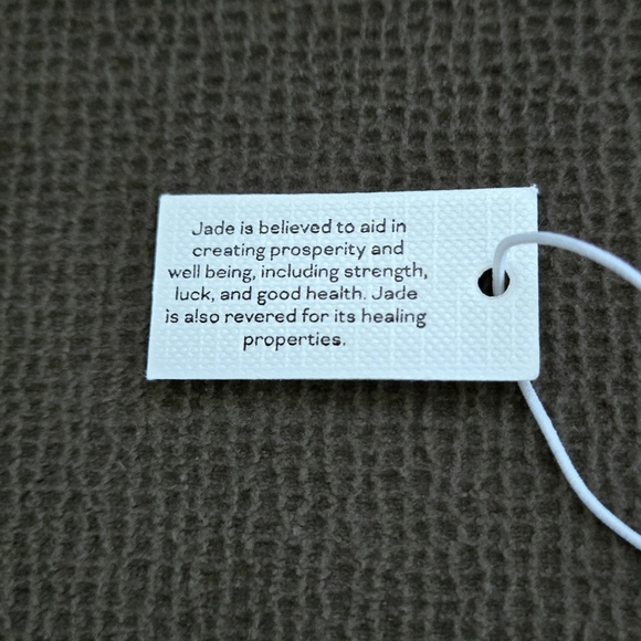 Blue Jade Heart🩵 Pendant Toggle Necklace - NWT - Picture 7 of 16